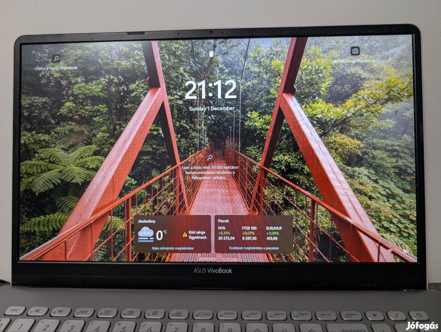 Asus 15.6" laptop