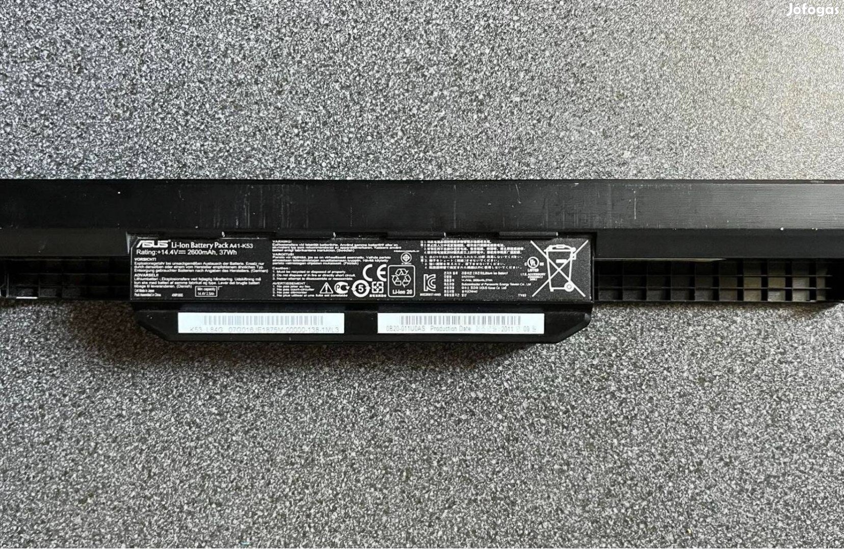 Asus A41-K53 laptop notebook akkumulátor