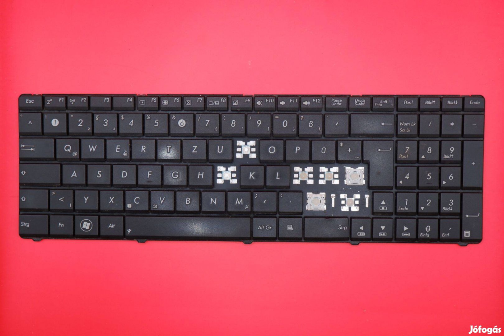 Asus A73 K73 P52 laptop billentyűzet gomb MP-10A76D0-5281