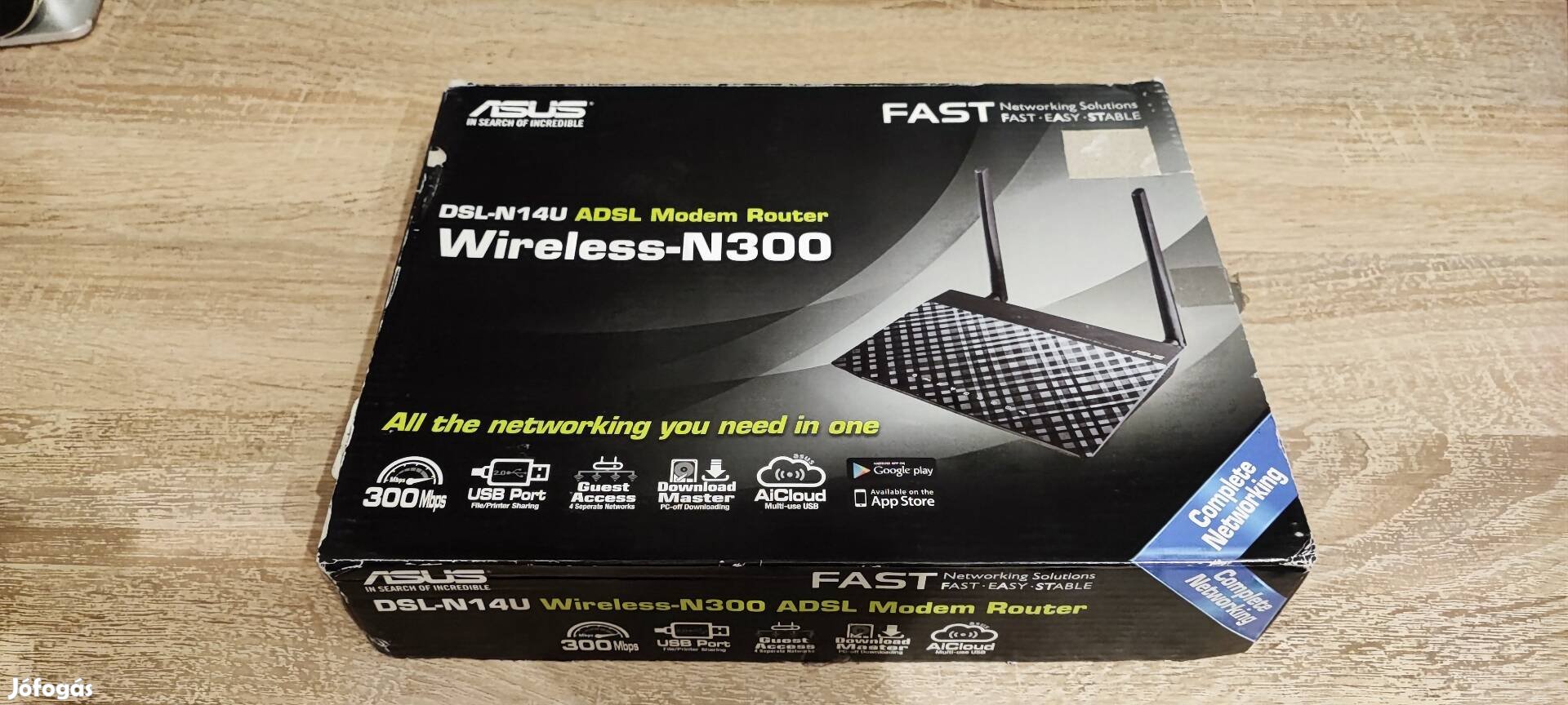 Asus DSL-N14U ADSL Modem Router Wireless-N300 WI-FI