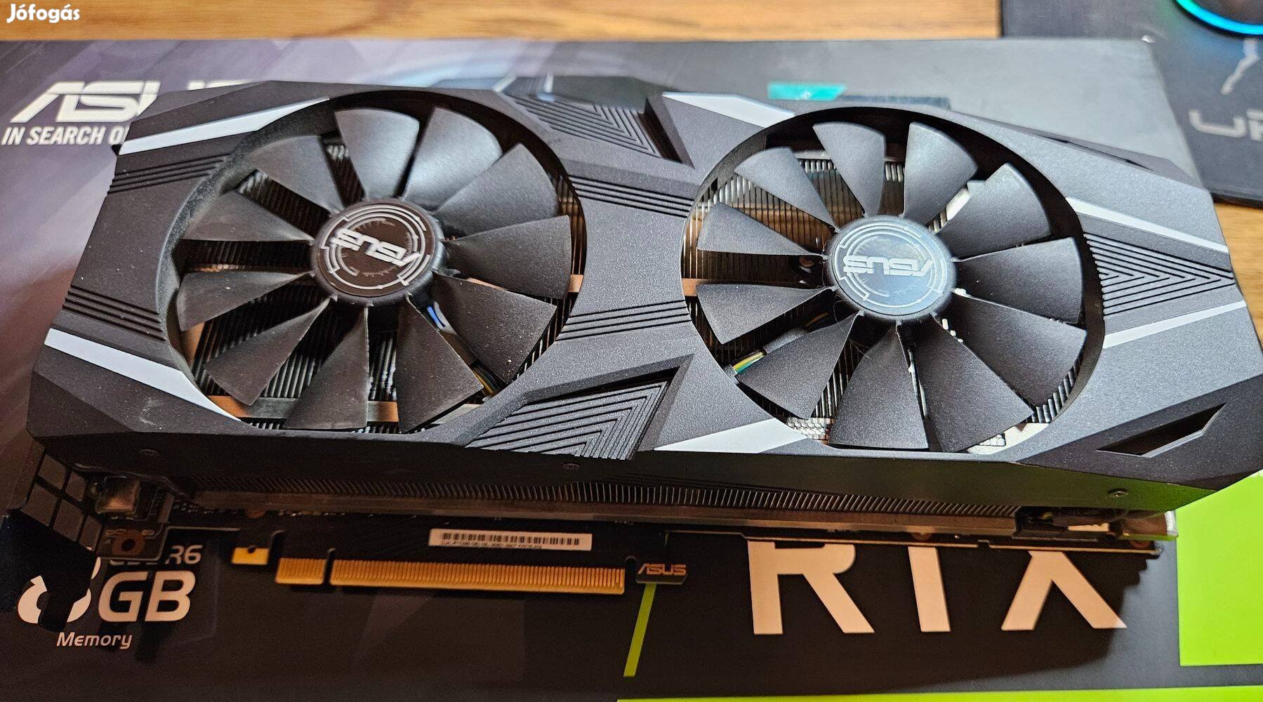 Asus Dual Geforce Rtx 2080 OC 8GB videókártya