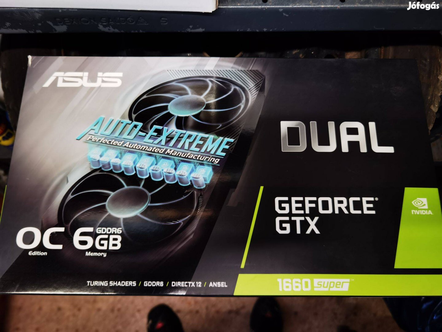 Asus Dual Gtx1660 Super 6GB új,garis