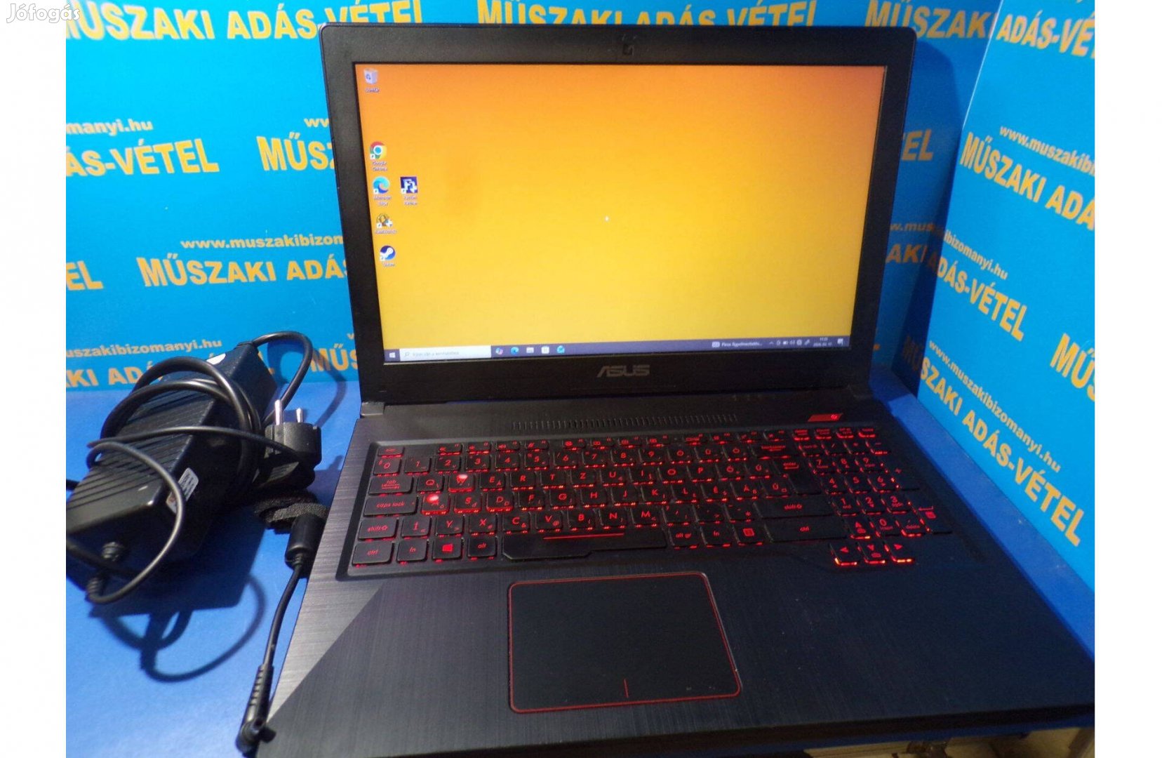 Asus FX503VD Gamer Notebook jótállással