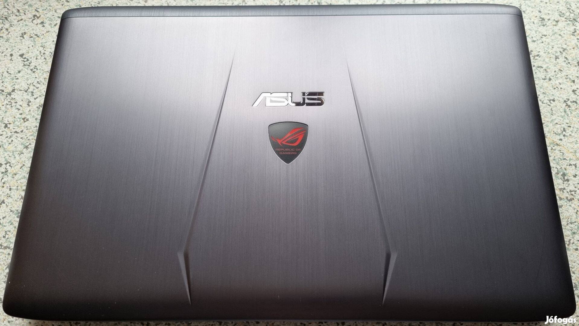 Asus GL752VW-T4207D gamer laptop eladó