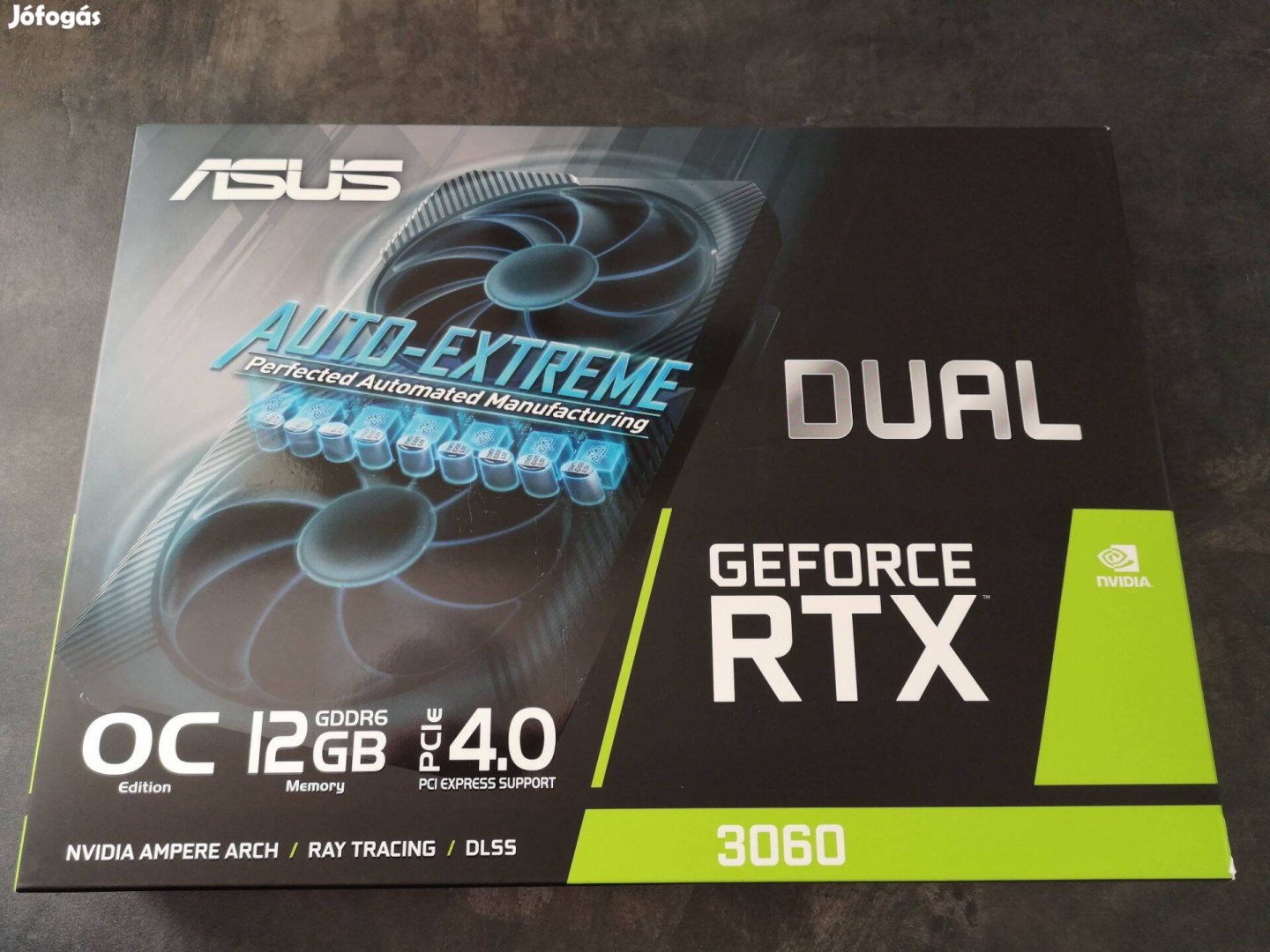 Asus Geforce Dual-Rtx3060- O12G-V2 Gddr6 192bit (2026.09.15-ig gari)