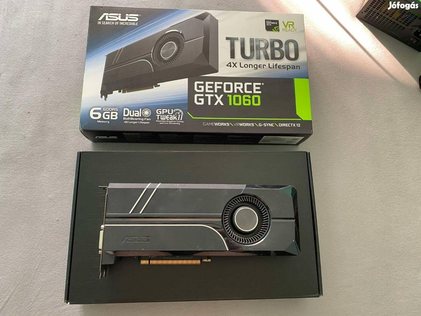 Asus Geforce Gtx 1060 Turbo 6GB