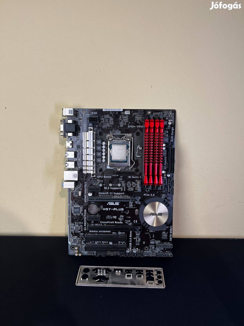 Asus H97-PLUS + Intel Core i7-4790 + Hyperx Savage 16GB RAM