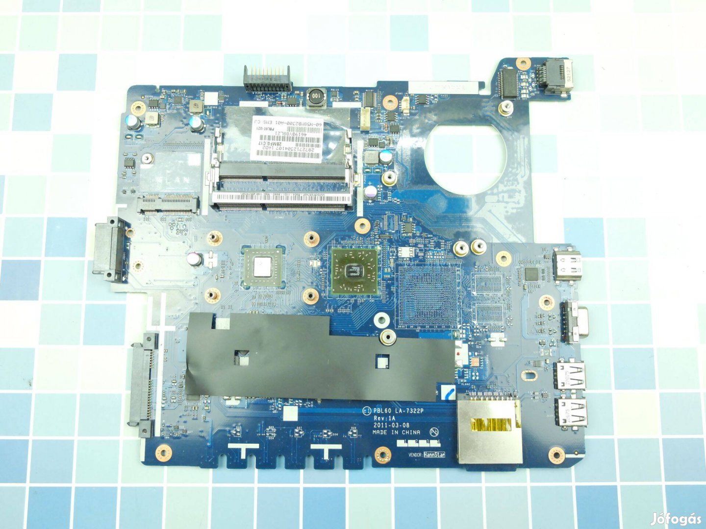 Asus K53U-SX291 laptop alaplap HD6320 AMD E-450