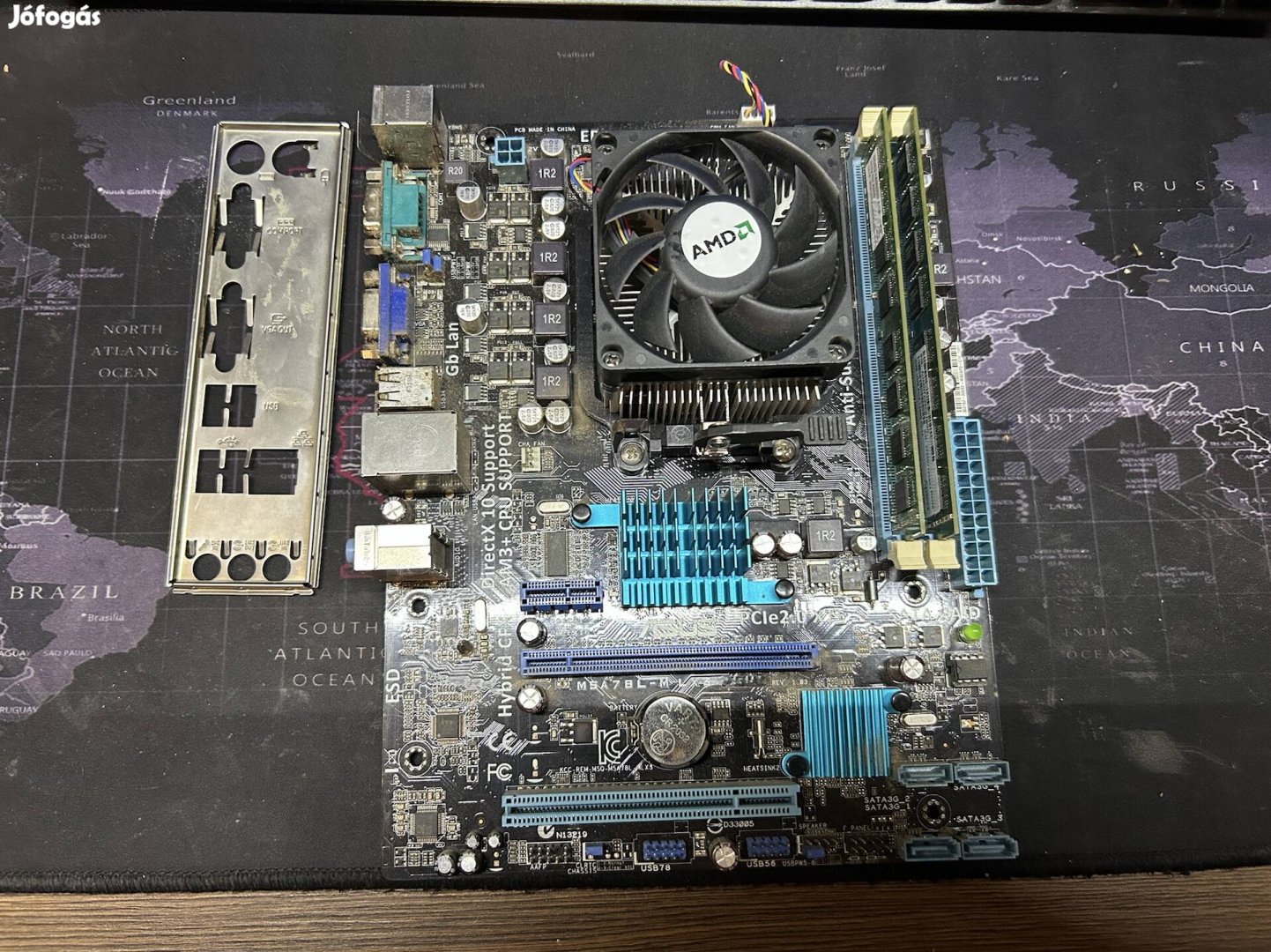 Asus M5A78L-M LX3 AM3+ DDR3 alaplap+hátlap hibatlan