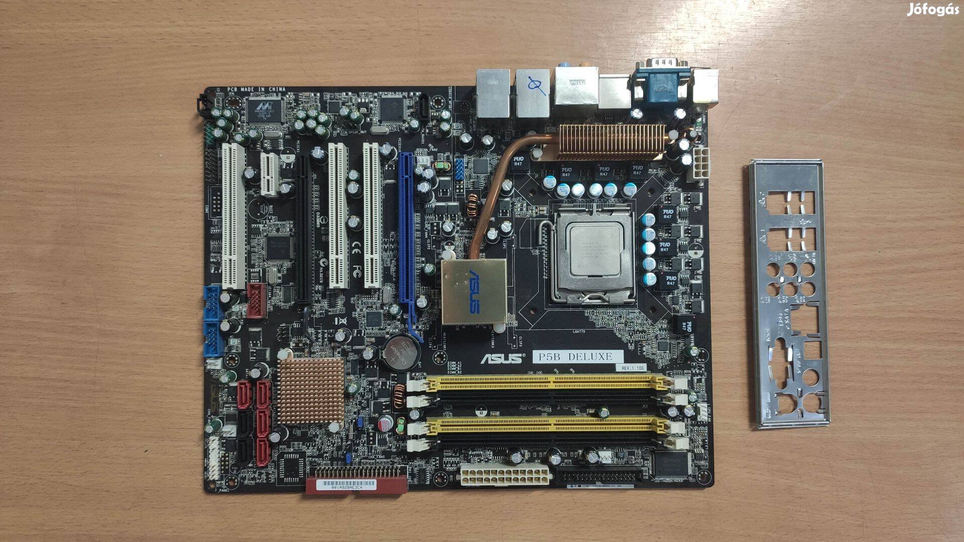 Asus P5B Deluxe LGA 775 alaplap használt termék 1 hónap garancia