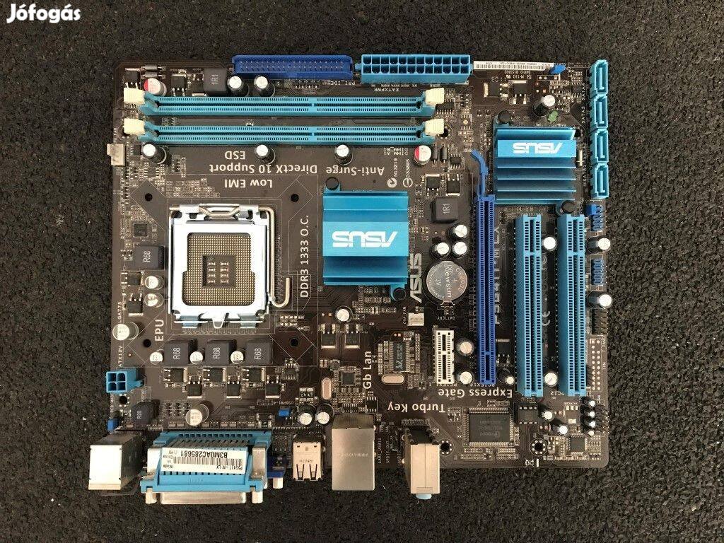 Asus P5G41T-M LX alaplap, LGA775, Micro ATX