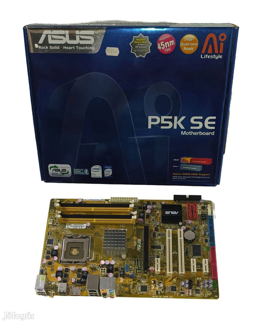 Asus P5K SE alaplap s775