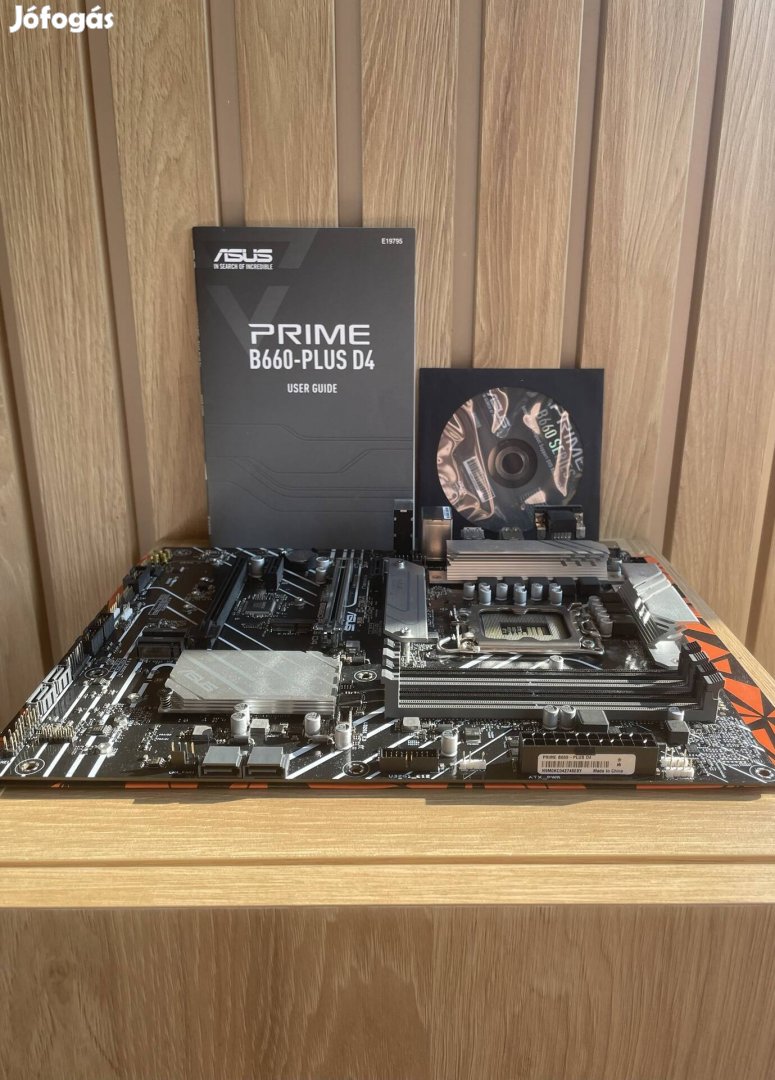 Asus Prime B660-Plus D4 alaplap