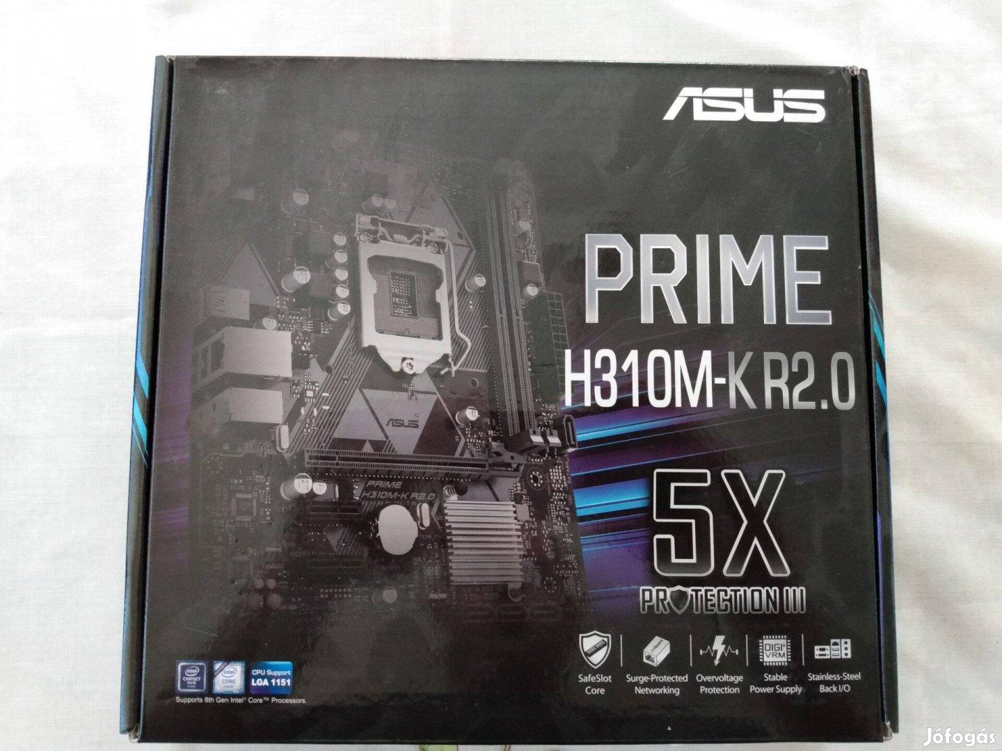 Asus Prime H310M-K R2.0 (LGA1151, DDR4) alaplap