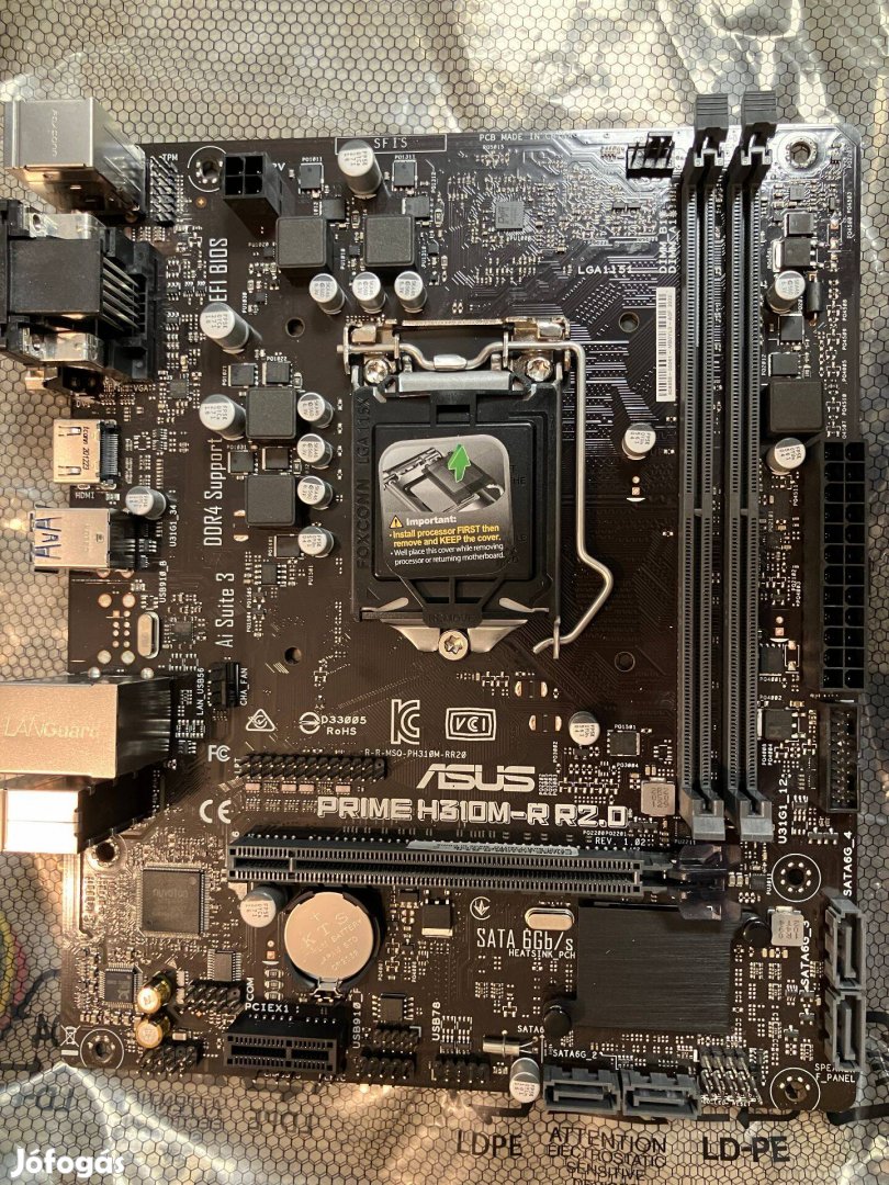 Asus Prime H310M-R R2.0 alaplap