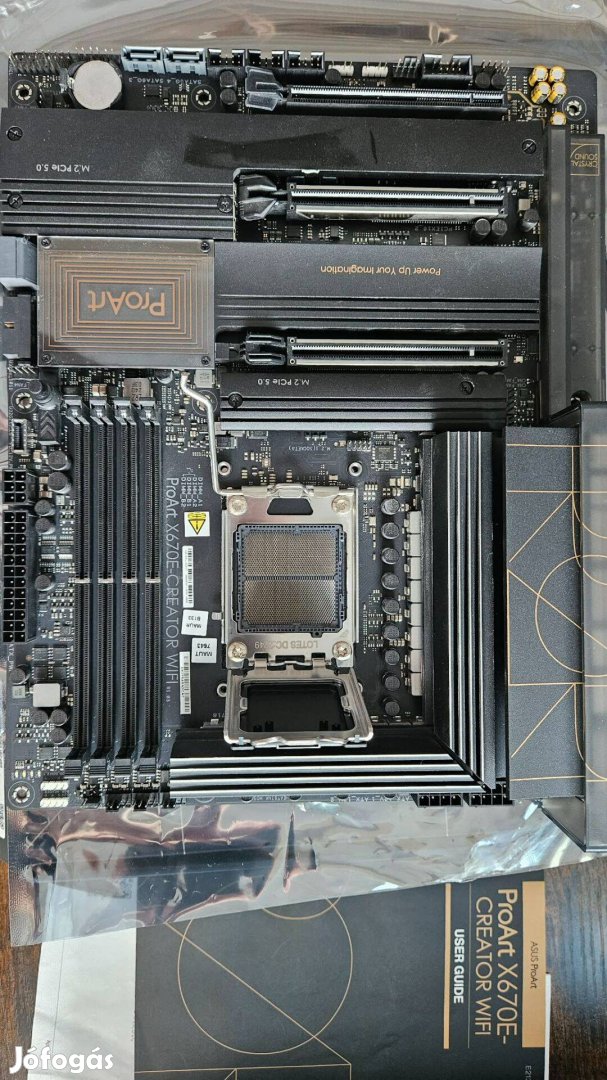 Asus Proart x670E-Creator WIFI Pcie 5.0 alaplap Garanciával