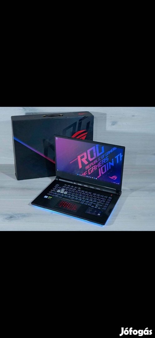 Asus ROG Strix Gamer Laptop 120Hz i7 9750 H 16GB Gtx 1660 Ti(+1tb hdd)