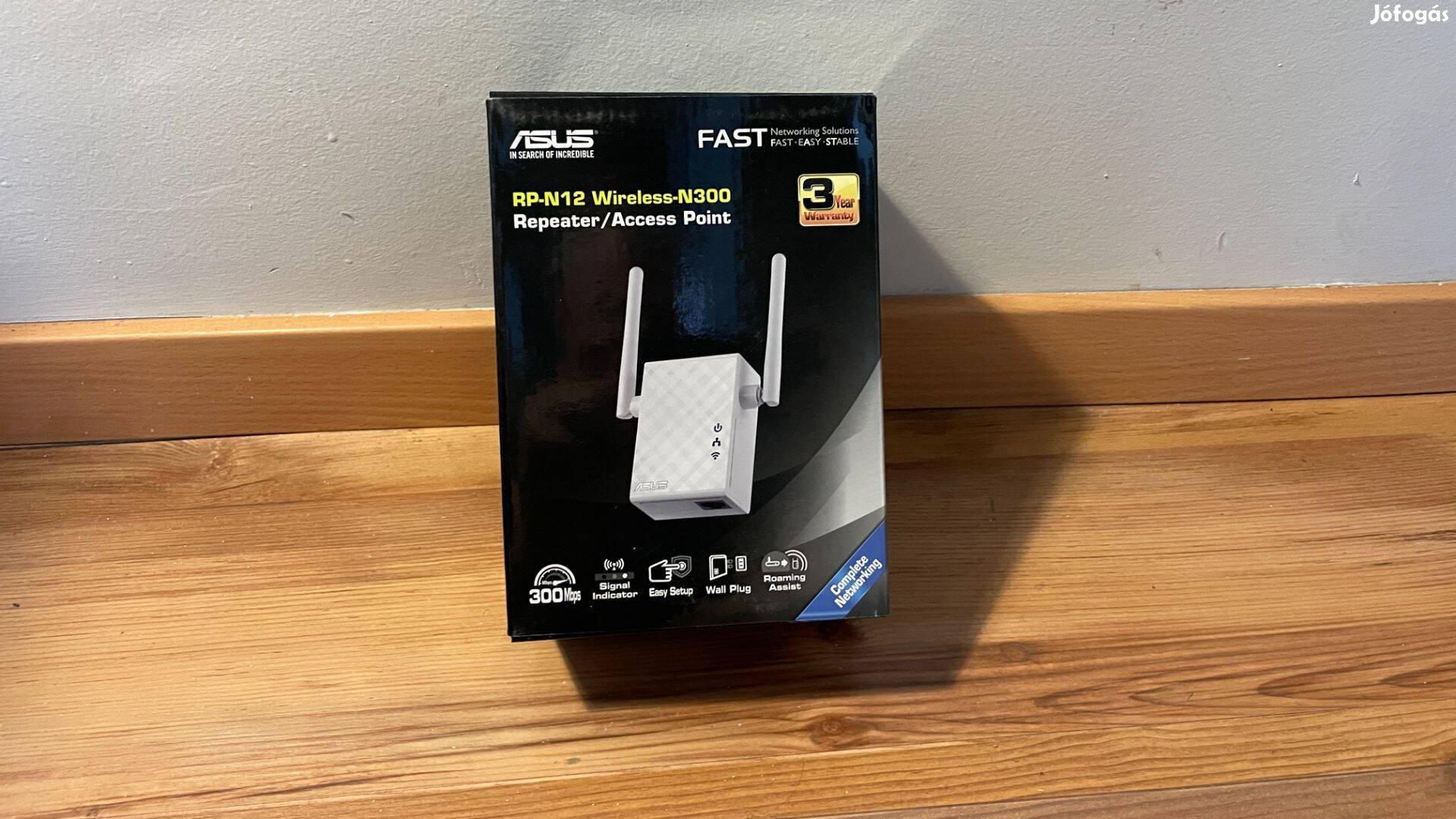 Asus RP-N12 wifi jelerősítő