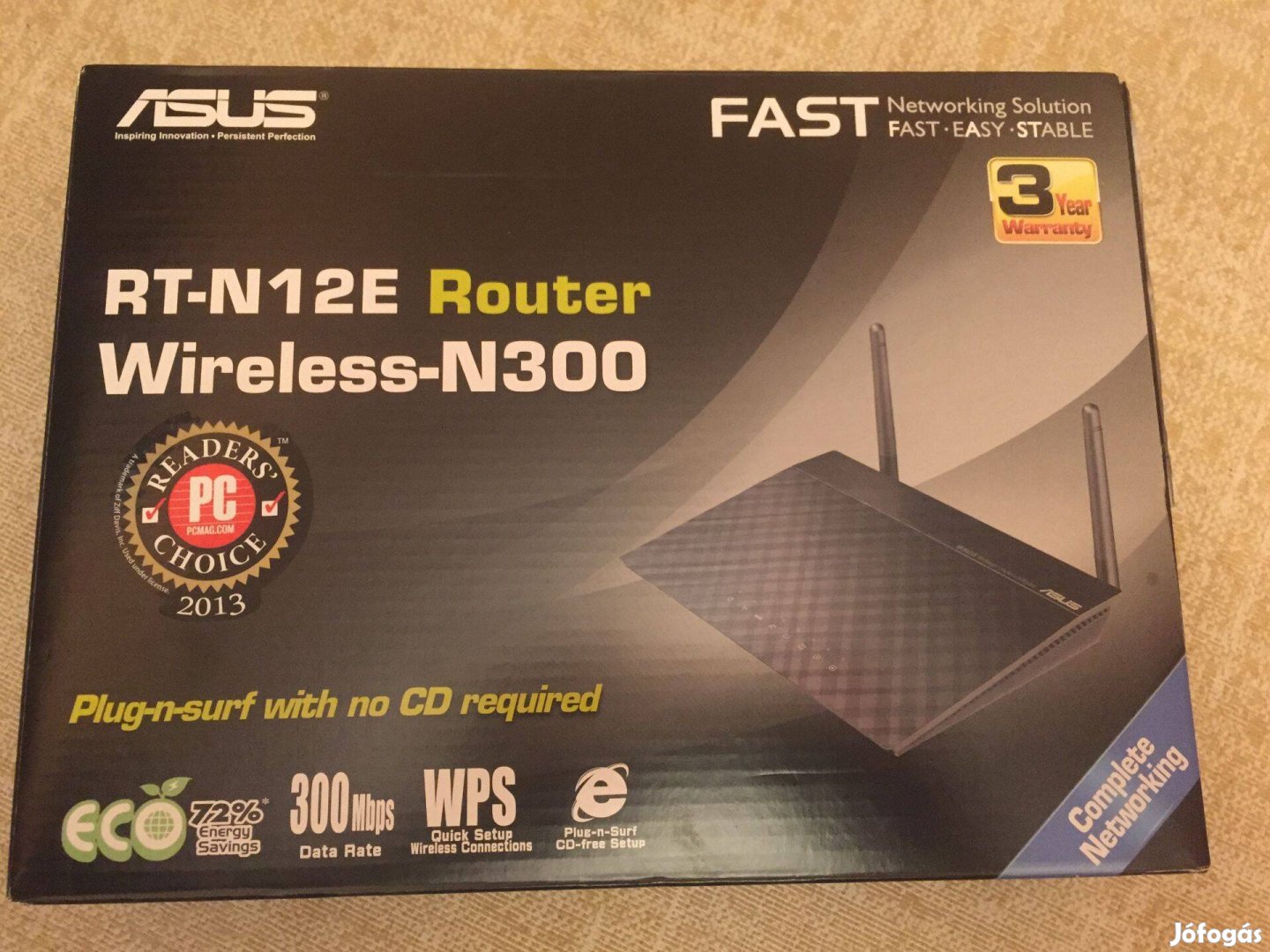 Asus RTN12-E vezeték nélküli Router