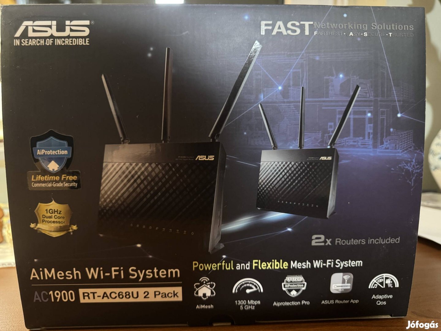 Asus RT-AC68U 2 pack router eladó!