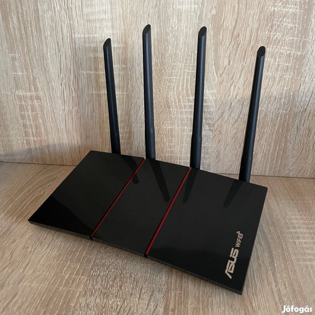 Asus RT-AX55 kétsávos WiFi 6 router