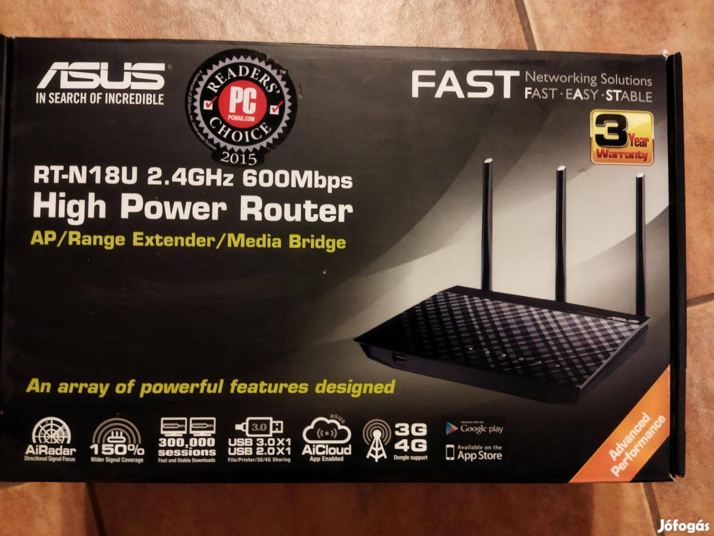 Asus RT-N18U wifi router eladó!