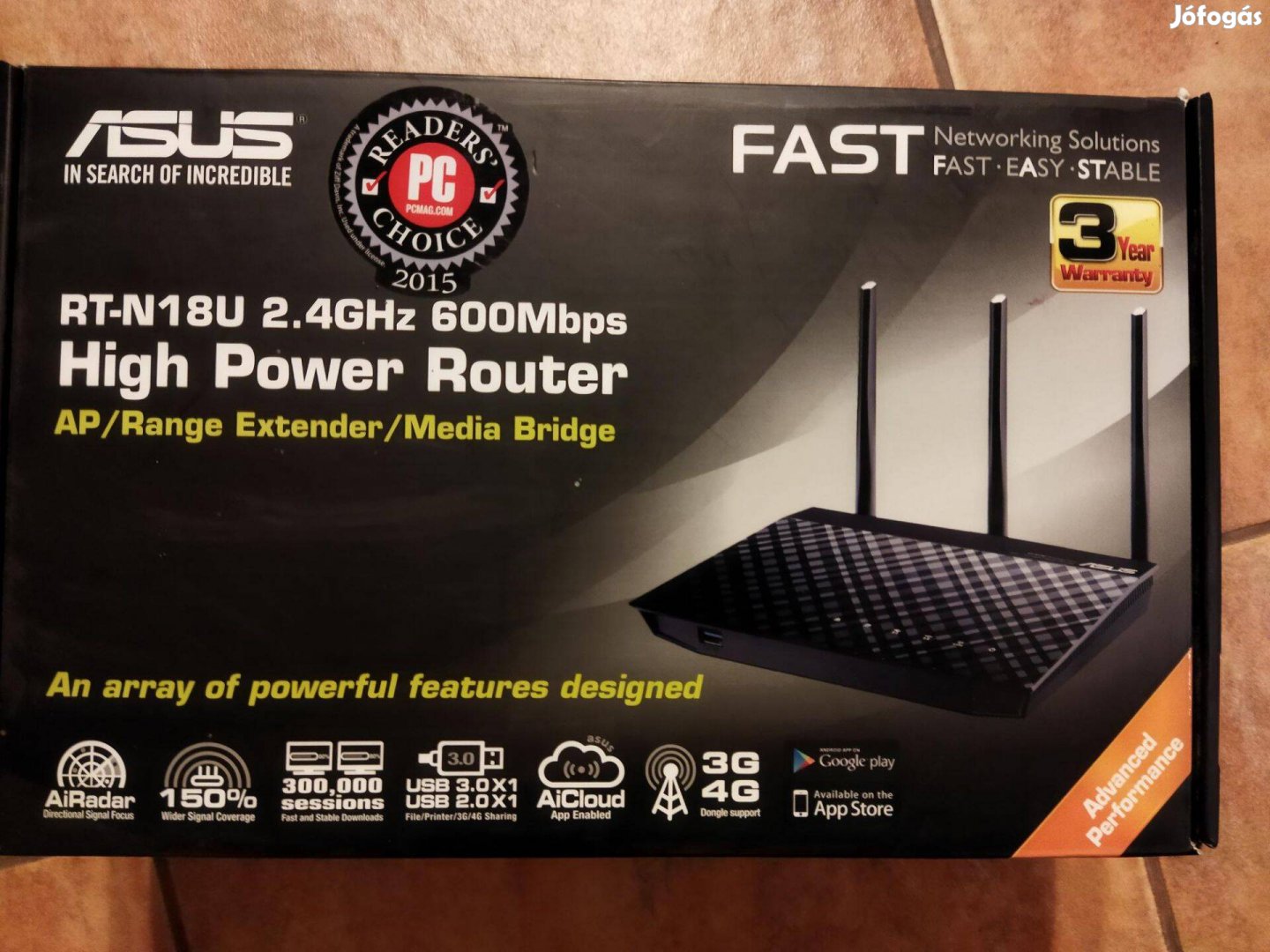 Asus RT-N18U wifi router eladó!