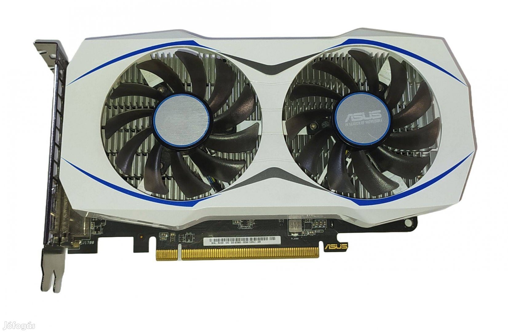 Asus Radeon RX460 OC 2GB 128bit Gddr5 PCI-E videókártya