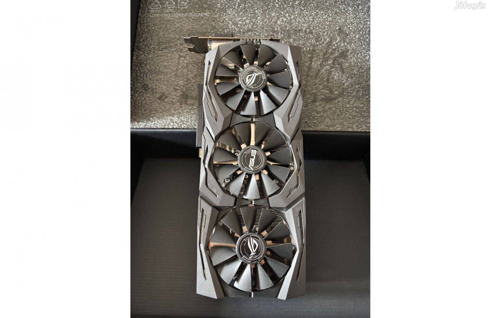 Asus Radeon Videokártya RX 580 8GB Gddr5 256bit ROG-Strix-RX