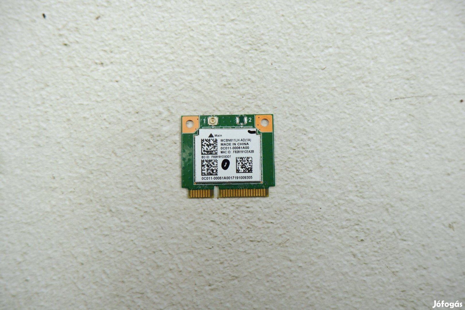 Asus Realtek RTL8723BE Wifi + Bluetooth 4.0 Pcie kártya