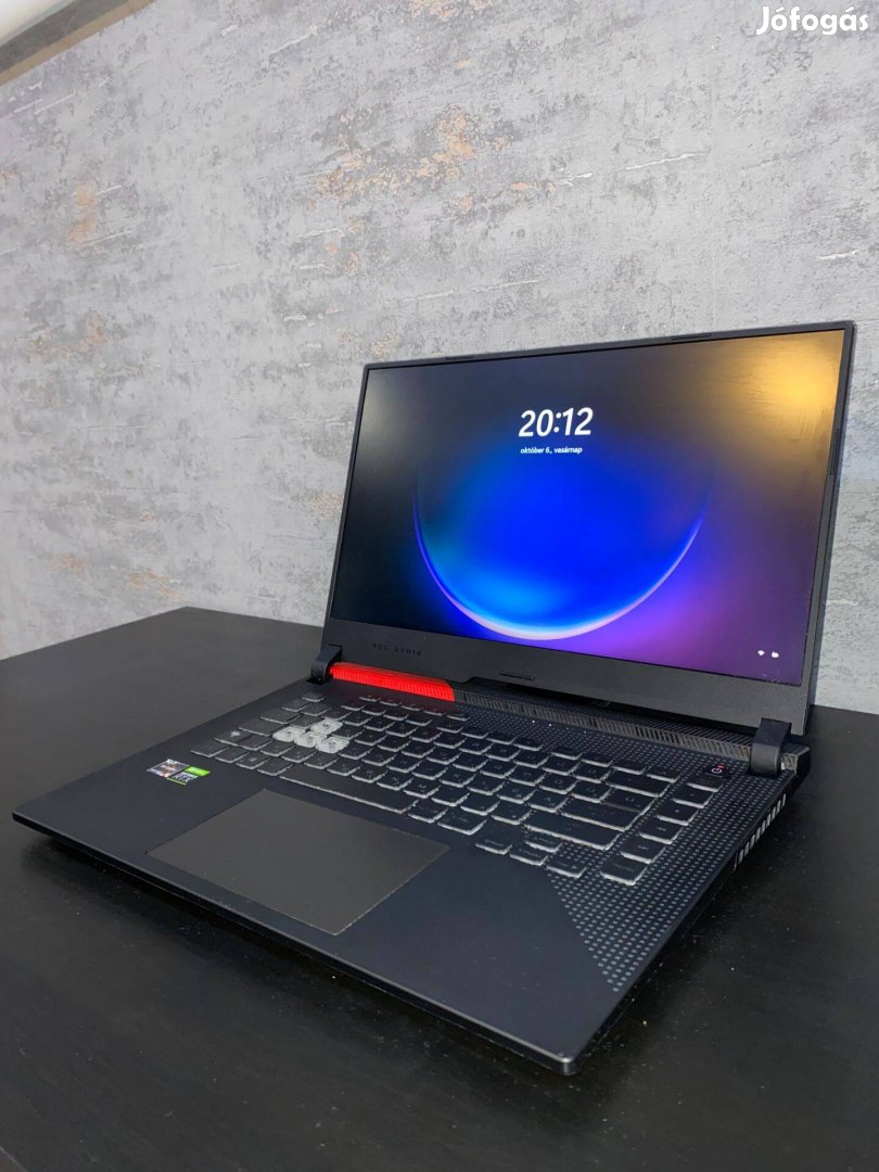 Asus Rog Strix G513QC laptop + laptophűtő