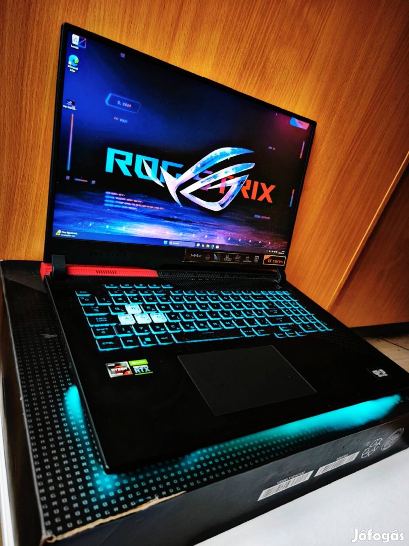 Asus Rog Strix G713IE Ryzen 7, Rtx 3050TI, 64GB Kingston,