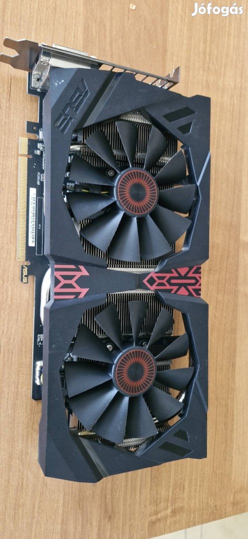 Asus Rog Strix R9 380 4gb ddr5 gamer kártya