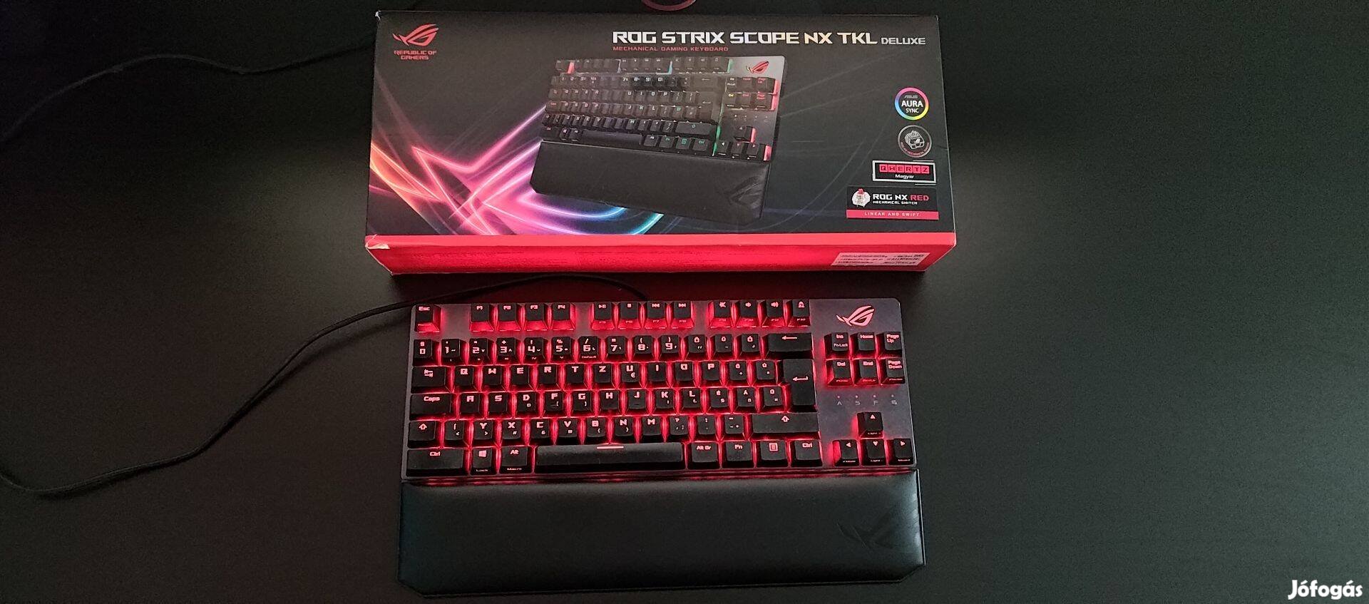 Asus Rog Strix Scope NX Tkl Deluxe magyar billentyűzet