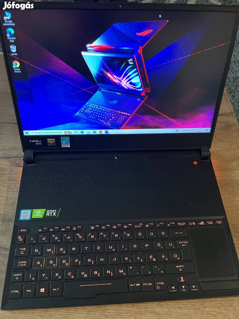 Asus Rog Zephyrus Gamer Laptop 144hz i7 8750H 24GB Rtx 2070 8GB 