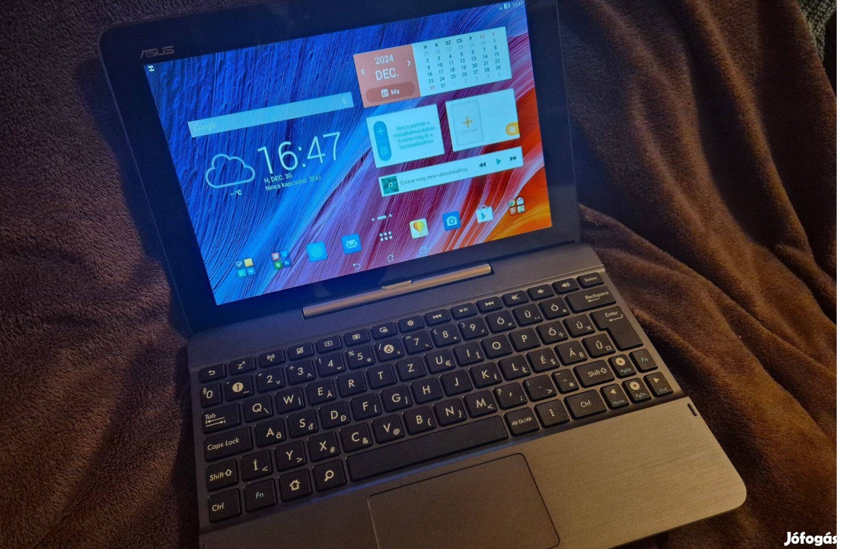 Asus Transformer Pad (TF103C-1A015A) 10" Wifi 16GB tablet + dokkoló