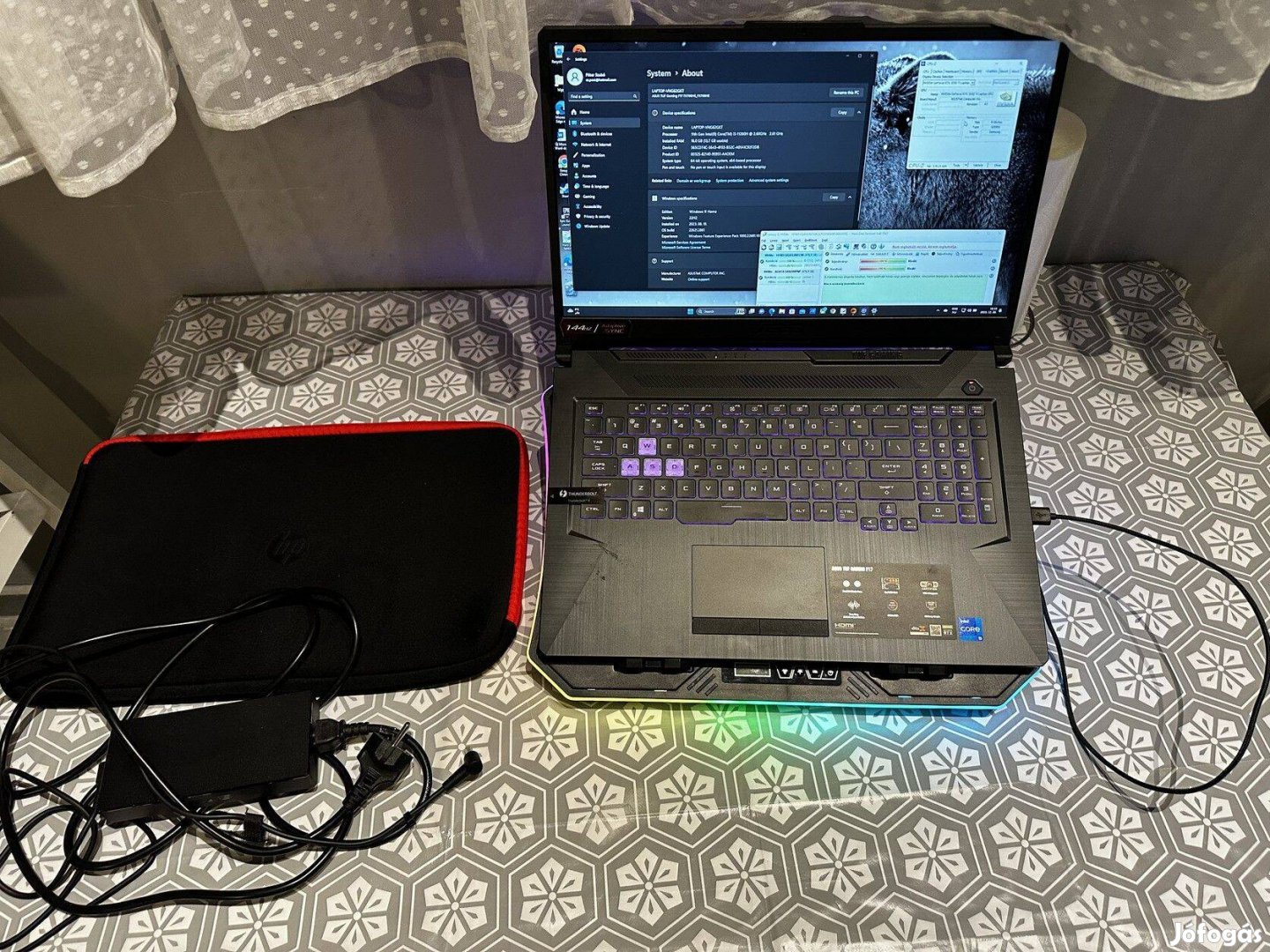 Asus Tuf F17 Gaming Laptop I5 Rtx 3050TI 16Gb Mem 1Tb Nvme