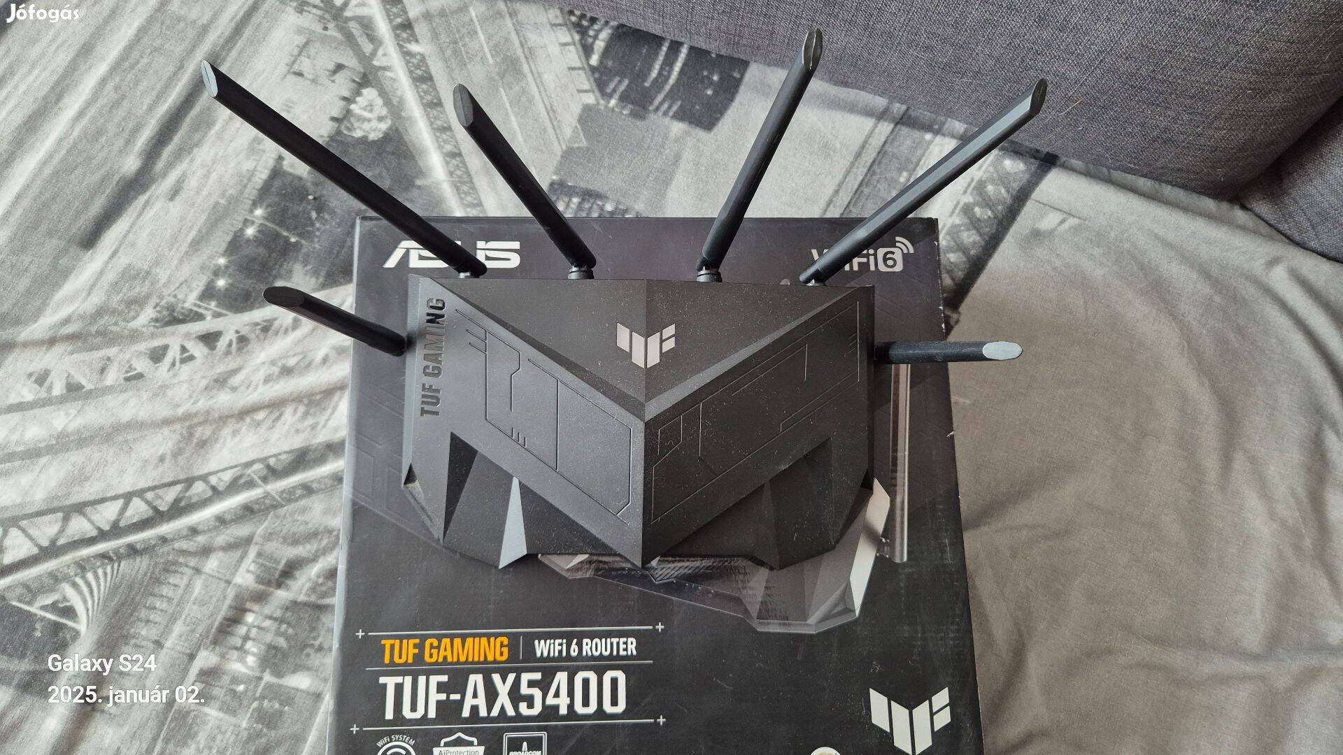 Asus Tuf Gaming AX5400 Dual Band WiFi 6 Vezeték nélküli Router