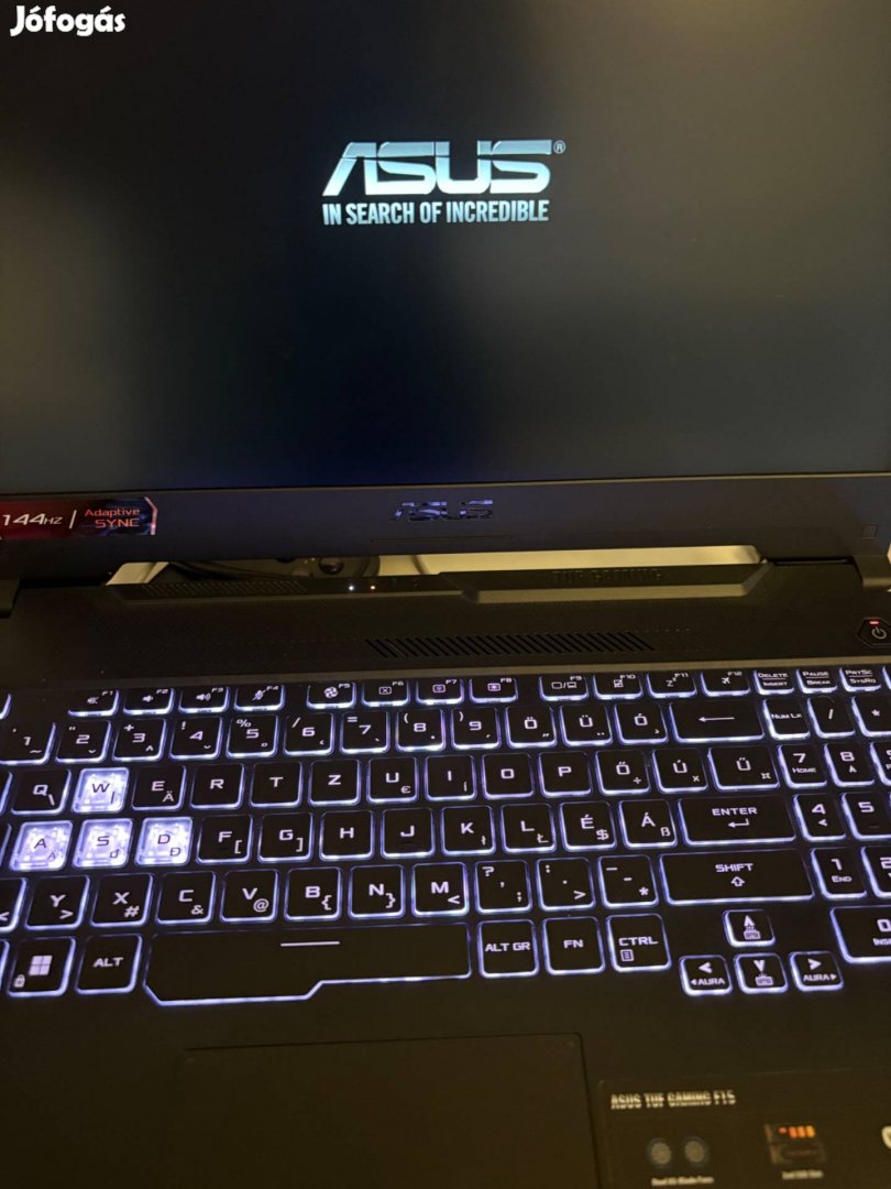 Asus Tuf Gaming F15 Gamer laptop