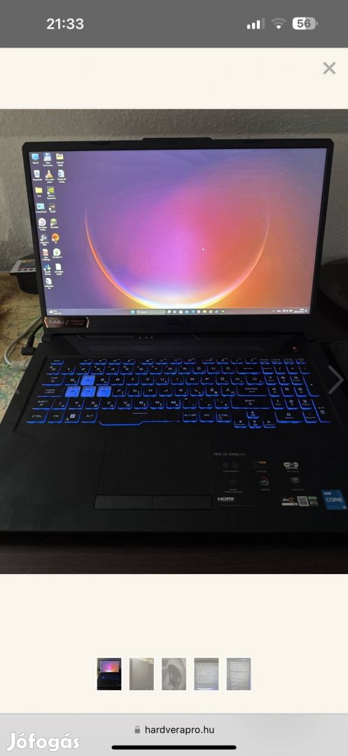 Asus Tuf Gaming F17 Laptop