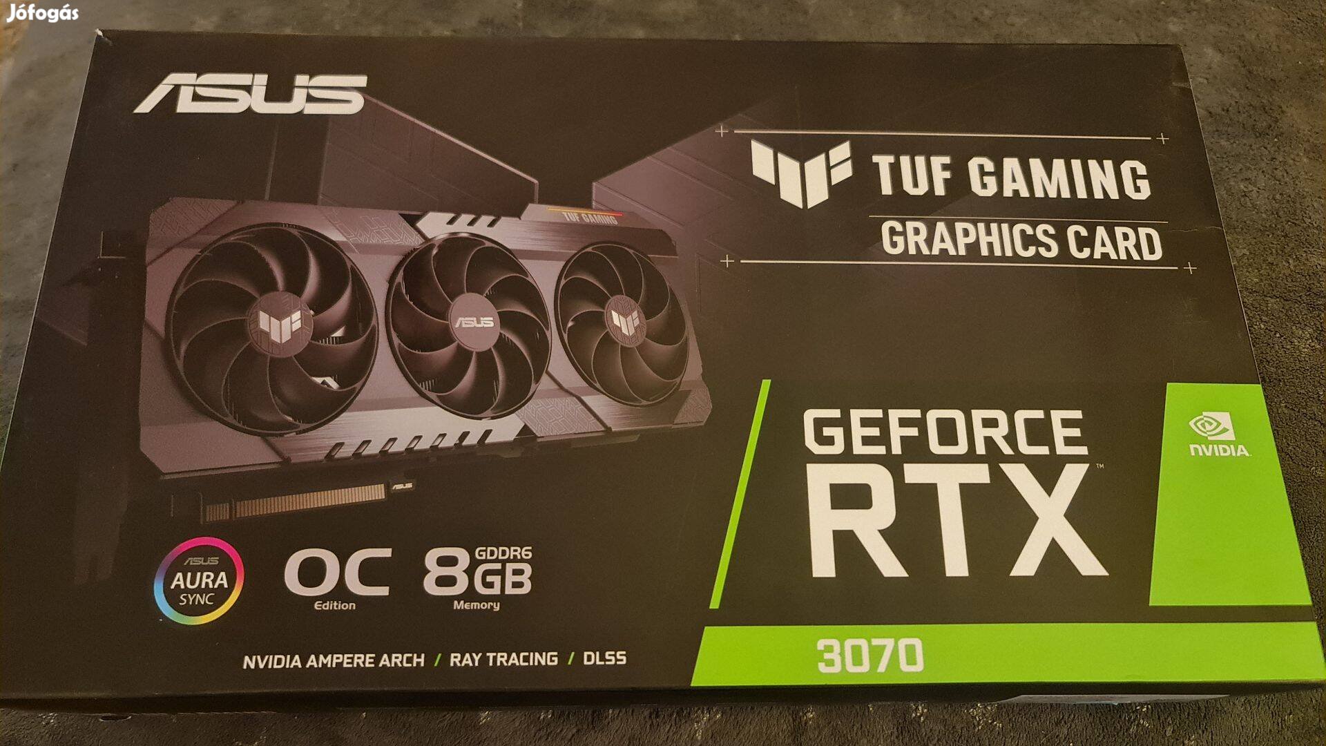 Asus Tuf Gaming Geforce Rtx 3070 8GB Gddr6256bit Gamingled