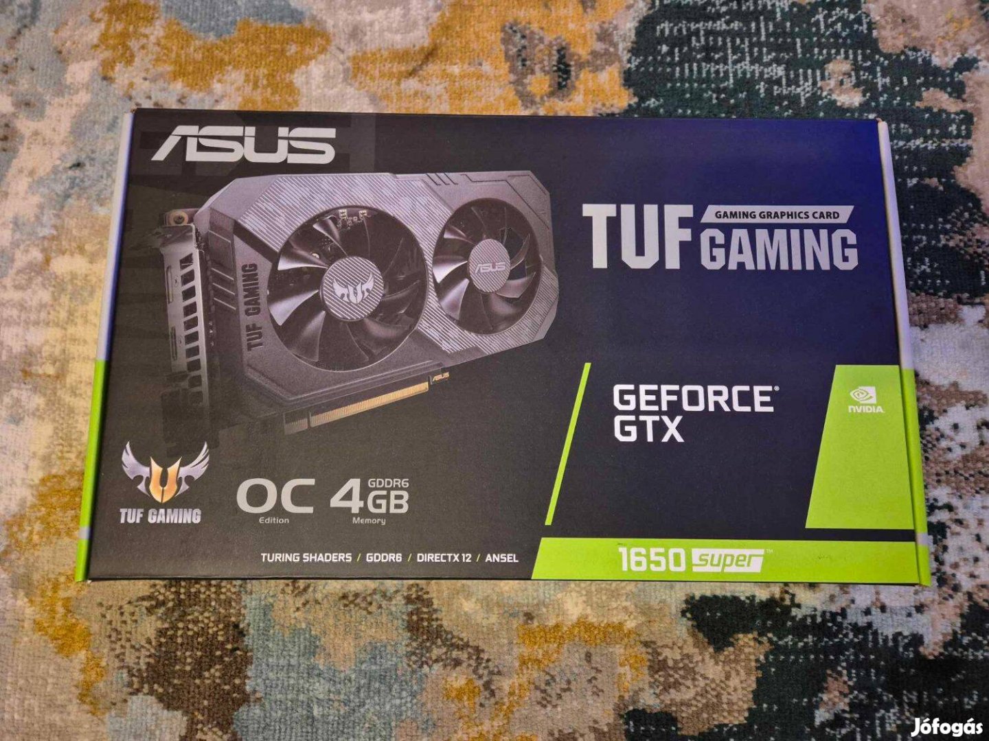 Asus Tuf Gtx 1650-S OC 4GB Videókártya