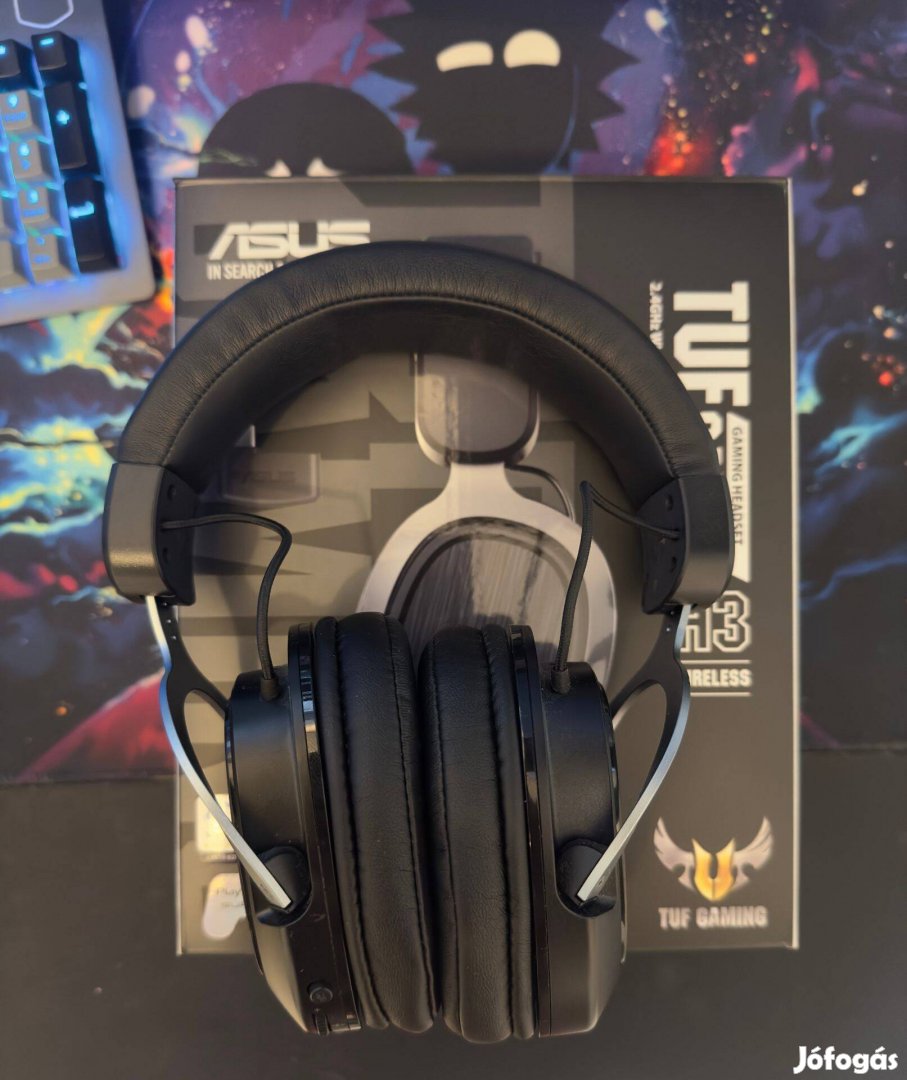 Asus Tuf H3 Vezetéknélküli Gamer Fejhallgató Headset