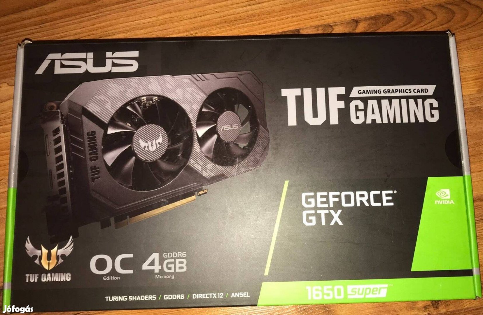 Asus Tuf Nvidia Geforce Gtx 1650Super 4GB Gddr6 OC Edition Videokártya