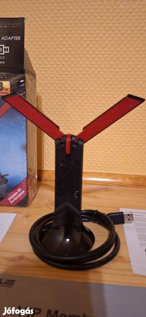 Asus USB-AC68 kétsávos AC1900 USB 3.0 Wifi adapter