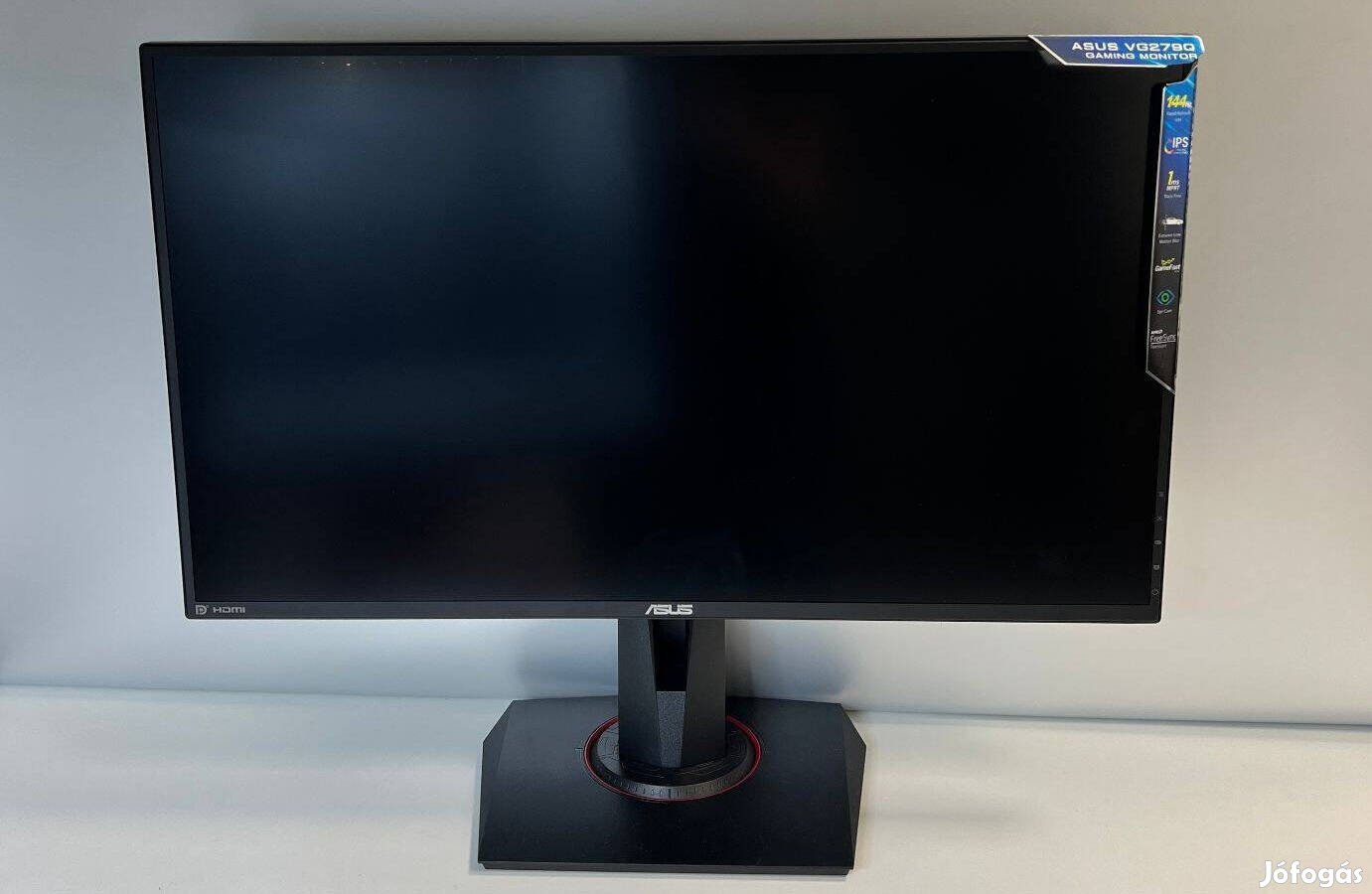 Asus VG279Q gamer monitor, 27" | 1 év garancia, Akciós