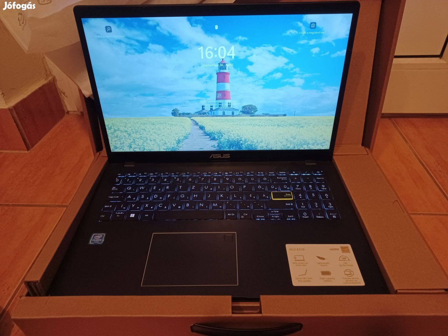 Asus Vivobook E 510MA 15,6"Full HD laptop Eladó !