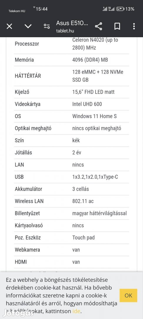 Asus Vivobook E-510 MA