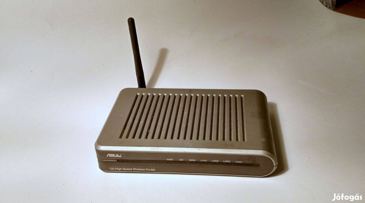 Asus WiFi Router (WL-520g) hiányos, teszteletlen