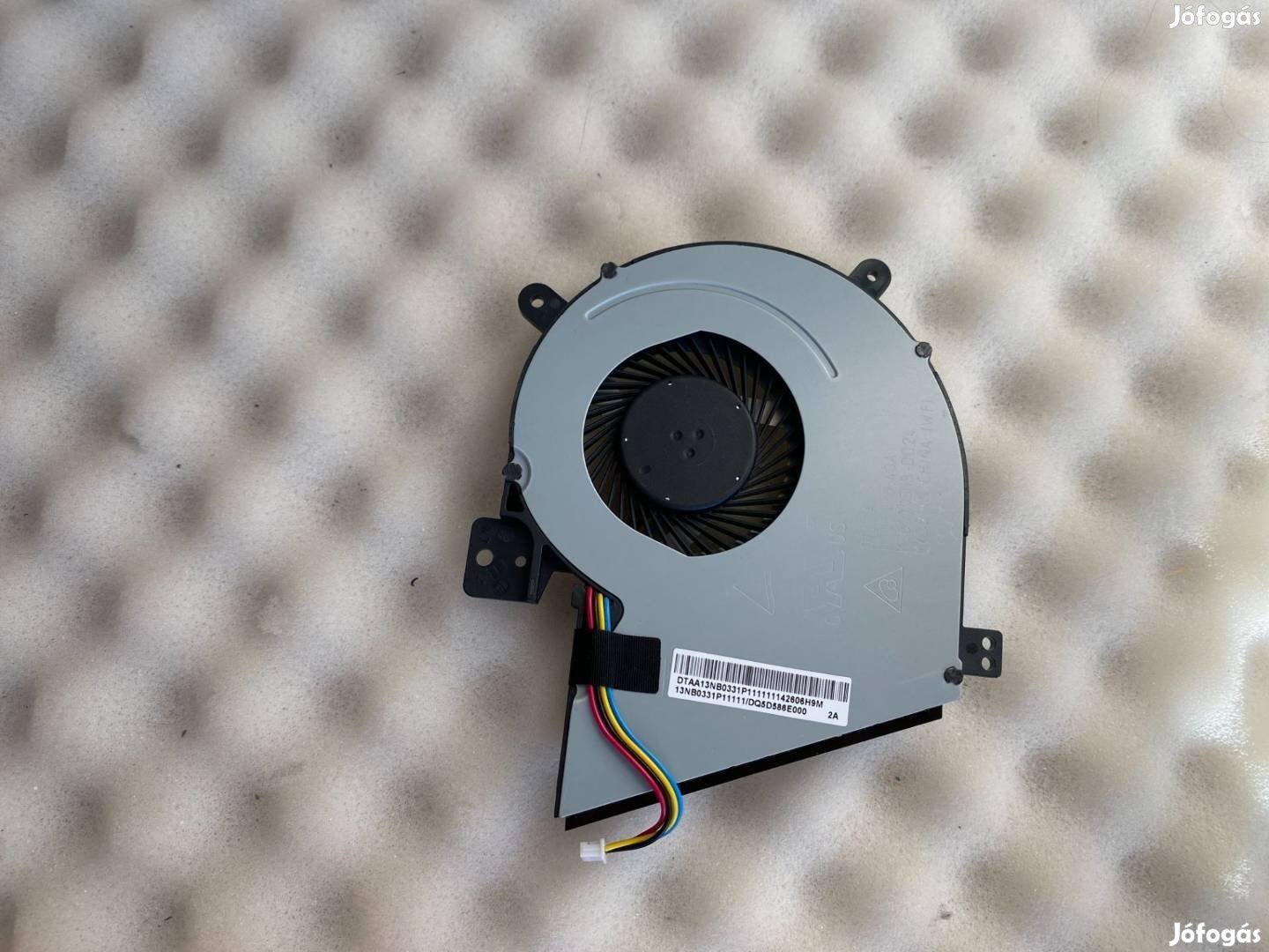 Asus X451CA ventilátor fan X551CA D550CA gyári új 13NB0331P1111